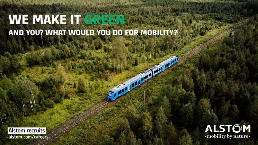 Alstom to hire 7,500 talents worldwide in 2022 to build the future of sustainable mobility